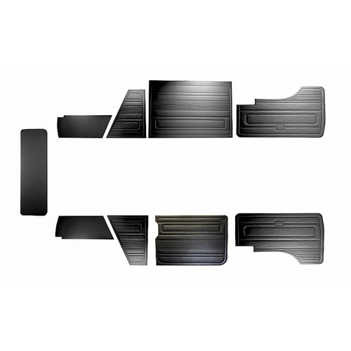 Door card set left - door,