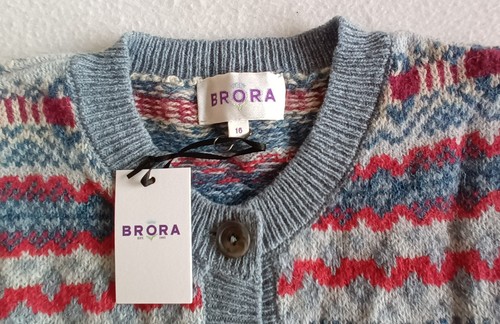 Brora nimbus cardigan - nimbus,