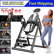 Heavy Duty 300lbs Gravity Inversion Table Back Therapy Fitness Inverter Machine