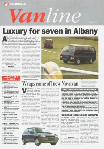 Vauxhall vanline magazine - vanline,