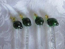 HAND MADE GLASS SWIZZLE STICKS
