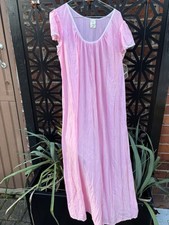 Vintage Pink Nylon Slip Large Size