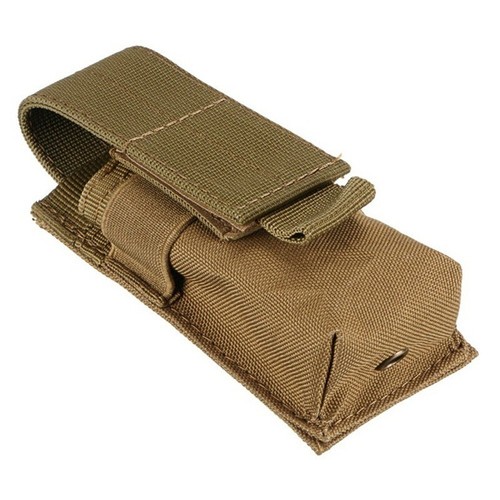 Flashlight pouch molle - flashlight, knife
