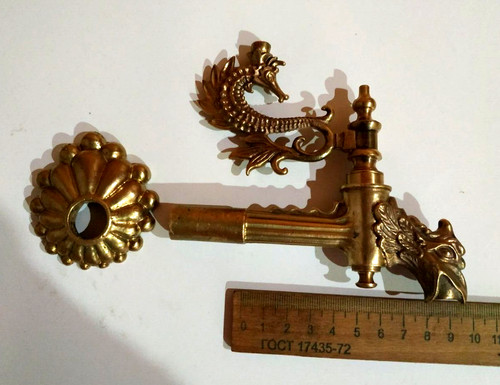 Antique russian samovar faucet - antique,