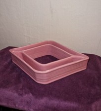 Rare Sylvac diamond shaped pink posy dish #1235