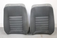 USED denim twill grey vinyl