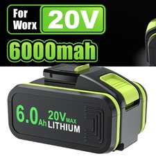 6000mAh For Worx 20V Li-Ion