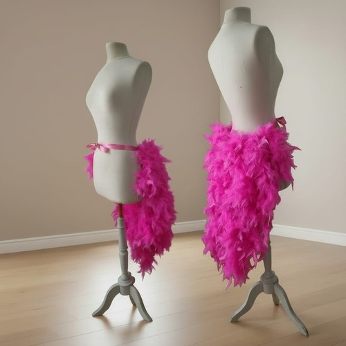 Burlesque feather bustle