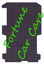 FOR RENAULT TRAFFIC/ VAUXHALL VIVARO SWB 2014-ON PLYWOOD FIT TAILORED RUBBER MAT