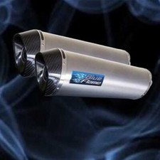 Suzuki GSXR1000 K9 2009-2011 Exhaust Silencer Muffler - Carbon Tip - Titanium 