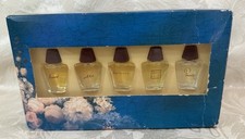 Vintage Boots Miniature 5ml Perfumes Gift Set - 5 x Bottles - Baroque, Tweed