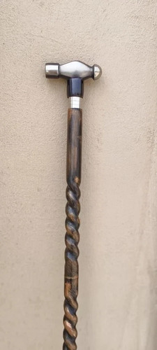 Walking stick cane hammer - stick, cane,