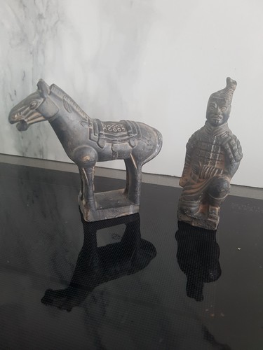 Terracotta style warriors - terracotta,