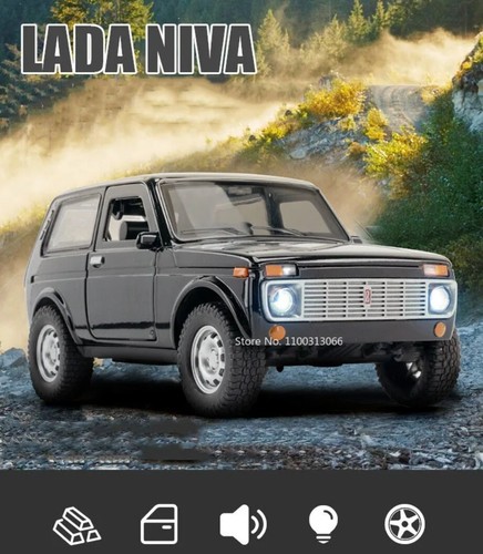 Big russia lada niva - 1/18,