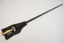 589 – UNUSUAL FRENCH WW1 LEBEL MODEL 1886 RIFLE BAYONET with FROG