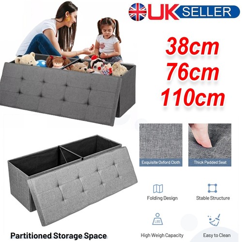 Folding ottoman storage box - ottoman,