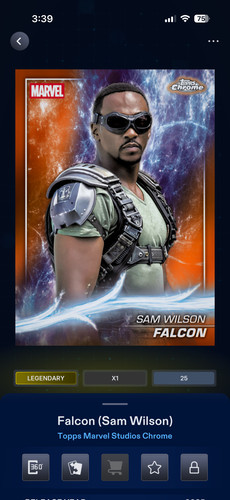Marvel topps digital sam - -,