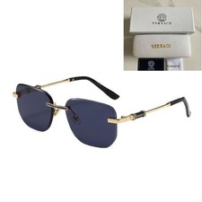 Men's Versace Square Sunglasses Women's Glasses Outdoor Riding 7 Colors With Box