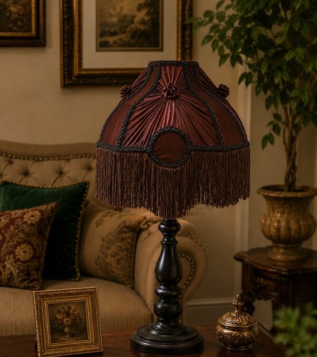 Handmade victorian lampshade - victorian,