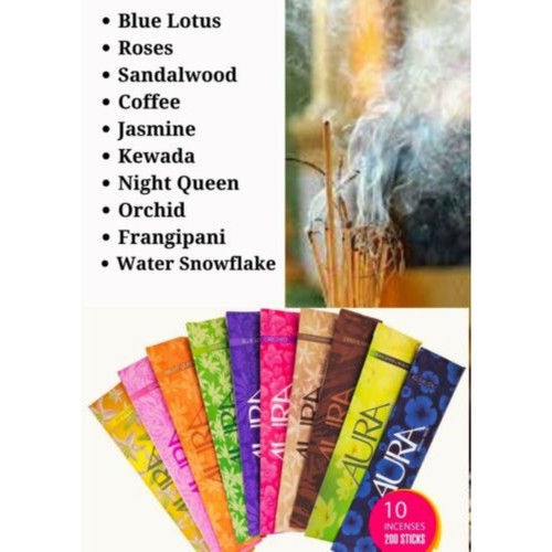 Aura incense sticks sri - sri, lankan