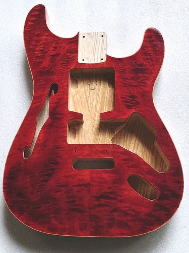 Style thinline guitar - thinline, body