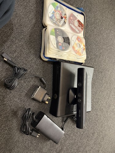 Xbox 360 slim kinect power - 360, kinect,