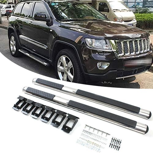 2pcs silver running boards - 2pcs,