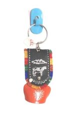 Pleasant Sound Keyring Swiss Cowbell Bell Door Hanging ORANGE