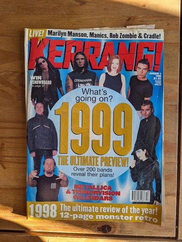 Kerrang magazines january - kerrang,