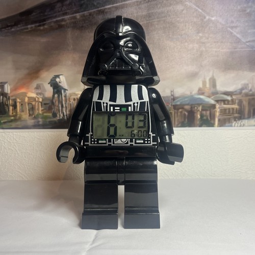 Large lego darth vader clock - darth,