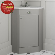 Corner Bathroom Vanity Unit