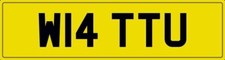WATTS NUMBER PLATE CAR