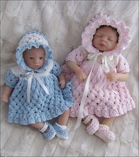DOLLS KNITTING PATTERNS DK 7 ELLA REBORN DOLLS 8-13 BY PRECIOUS NEWBORN KNITS