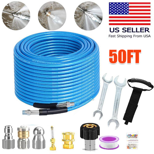 50ft npt 5800psi drain - 1/4",