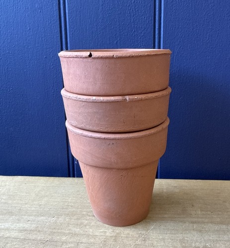 Vintage terracotta flower - 3,