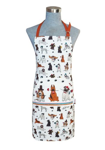 Cotton twill chef apron - cotton,