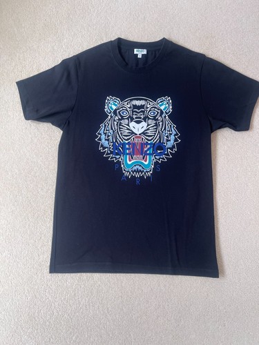 Kenzo black logo shirt - black, t-shirt