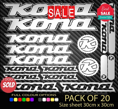 Kona vinyl decal stickers - vinyl,
