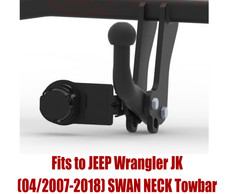 Swan Neck Tow Bar For JEEP
