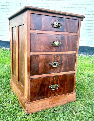 Victorian four drawer mahogany