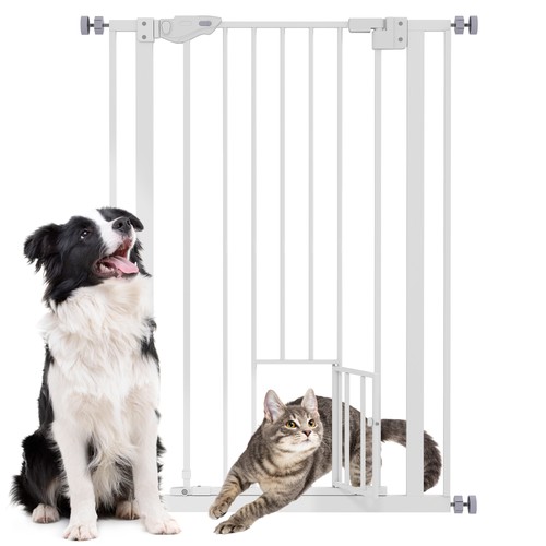 Pawhut extra tall dog gate - extra,
