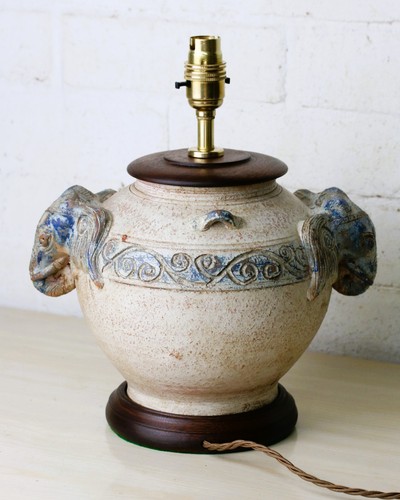 Table lamp vintage heavy - vintage,