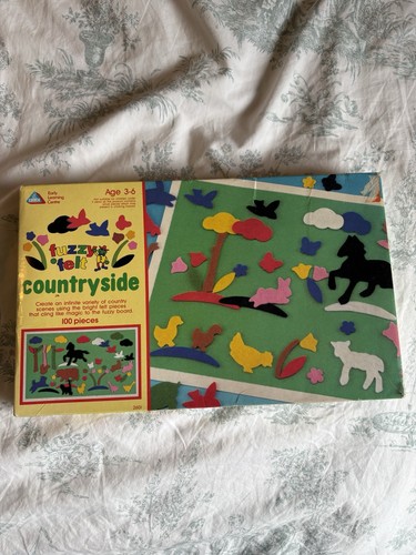Vintage fuzzy felt elc - vintage,