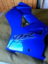 Honda Vfr800fi LH side fairing, blue, 1998 to 2001, pre VTec