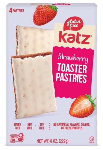 Gluten free katz pop tarts - free,