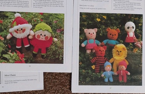 Knitting patterns santa mrs - santa,