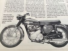 NORTON ELECTRA ES400 MOTORCYCLE ARTICLE.