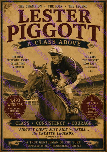 Lester piggot horse racing - lester,