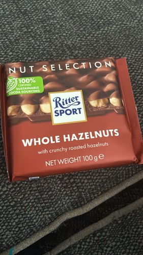 Ritter sport whole hazelnuts - whole,