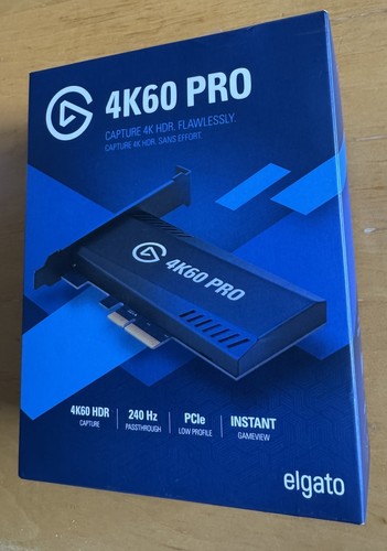 Elgato 4k60 pro game - 4k60, capture